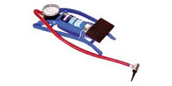 Foot Pump with Gauge  $14.50
